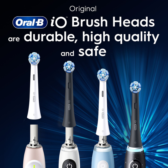 Oral B - Oral B Borsthuvud iO Ultimate Clean 6st - Svart