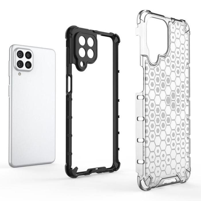 OEM - Galaxy A53 5G Skal Honeycomb Armored - Transparent