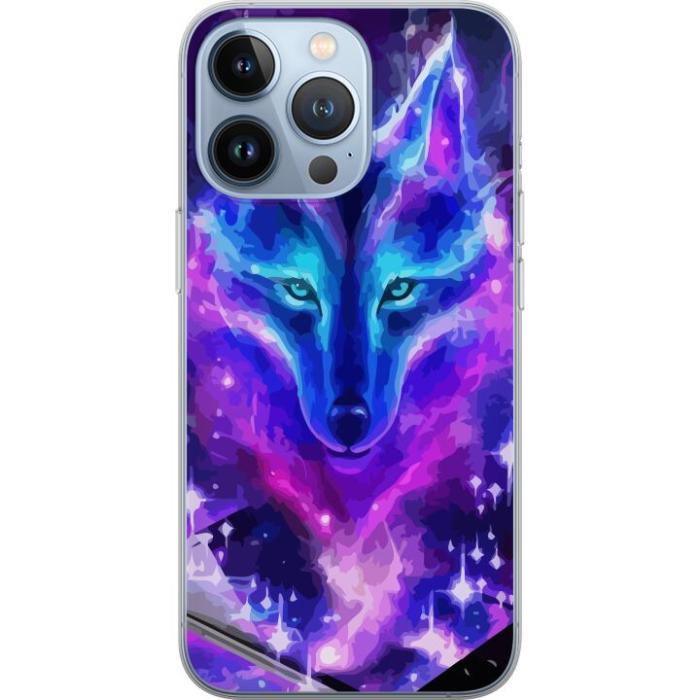 iSecrets - Mobilskal till Apple iPhone 13 Pro med Neon Varg