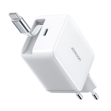 Joyroom - JOYROOM GaN Snabbladdare 67W USB-C Infällbar USB-C Kabel EU