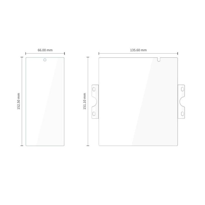 Tech-Protect - Tech-Protect Galaxy Z Fold 8 Ultra Härdat Glas Skärmskydd Easy Set 4-i-1