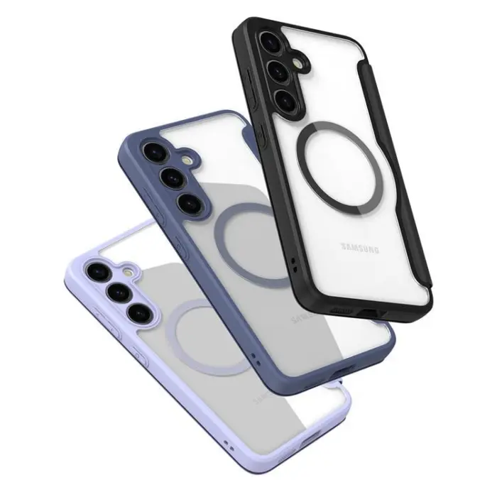 Dux Ducis - Dux Ducis Galaxy S24 Plus Plånboksfodral Magsfae Skin X Pro - Lila