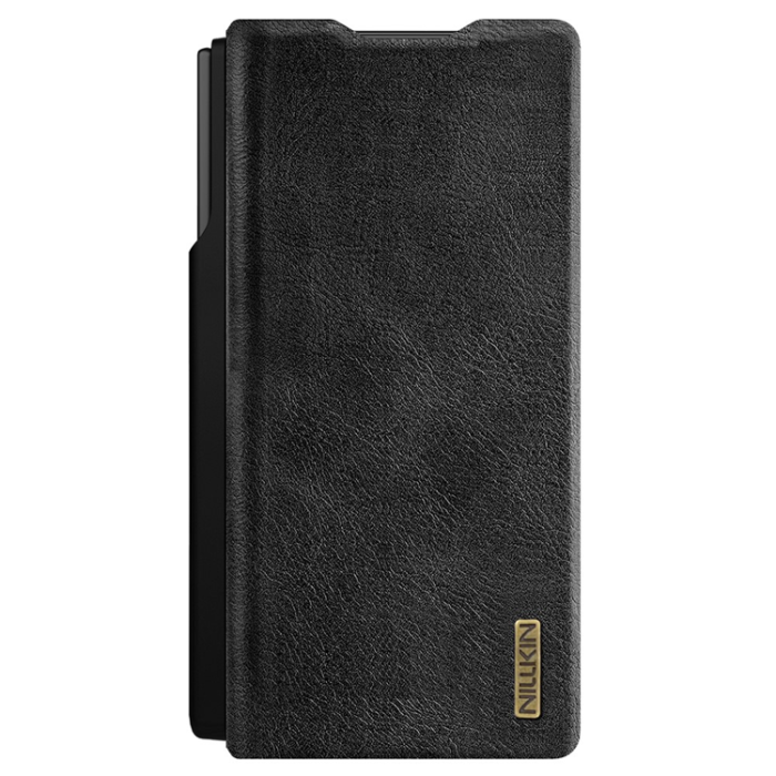 Nillkin - Nillkin Galaxy Z Fold 7 Plånboksfodral Qin Pro - Svart