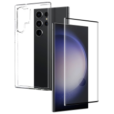 Boom of Sweden - [3-PACK] BOOM Galaxy S23 Ultra Skal Kameralinsskydd UV Härdat glas - Clear
