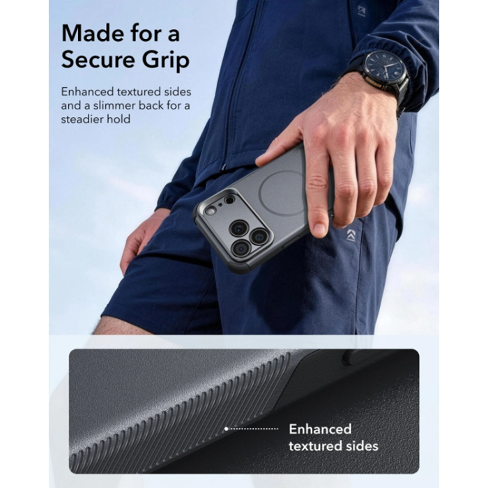 ESR - ESR Mobilskal För iPhone 17 Pro/18 Pro Magsafe Cyber Tough Kickstand