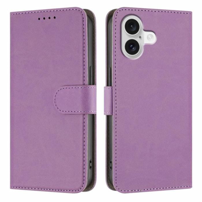 A-One Brand - iPhone 17 Plånboksfodral Solid Color - Ljuslila