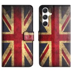 OEM - Pl&aring;nboksfodral f&ouml;r Samsung Galaxy S26 Konstl&auml;der - Union Jack