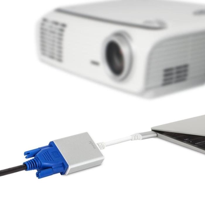 Moshi - Moshi USB-C Till VGA Adapter - Vit