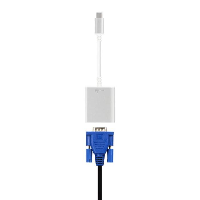 Moshi - Moshi USB-C Till VGA Adapter - Vit