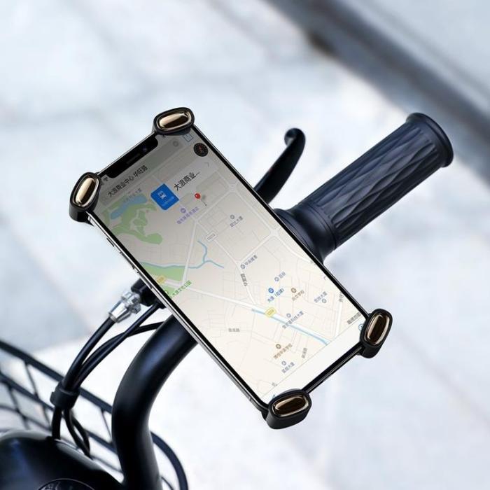 BASEUS - Baseus Mobilhållare För Cykel Motorcykel Skotrar - Svart