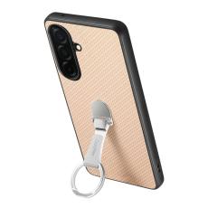 OEM - Mobilskal f&ouml;r Samsung Galaxy S26 Kortfack Kickstand Kolfiber - Khaki