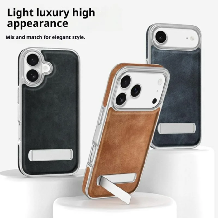 A-One Brand - iPhone 17 Pro Mobilskal Matte Electroplated - Blå