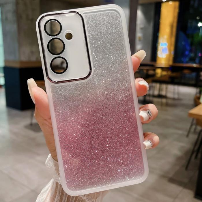 OEM - Mobilskal för Samsung Galaxy S26 Transparent TPU med kameraskydd - Vit