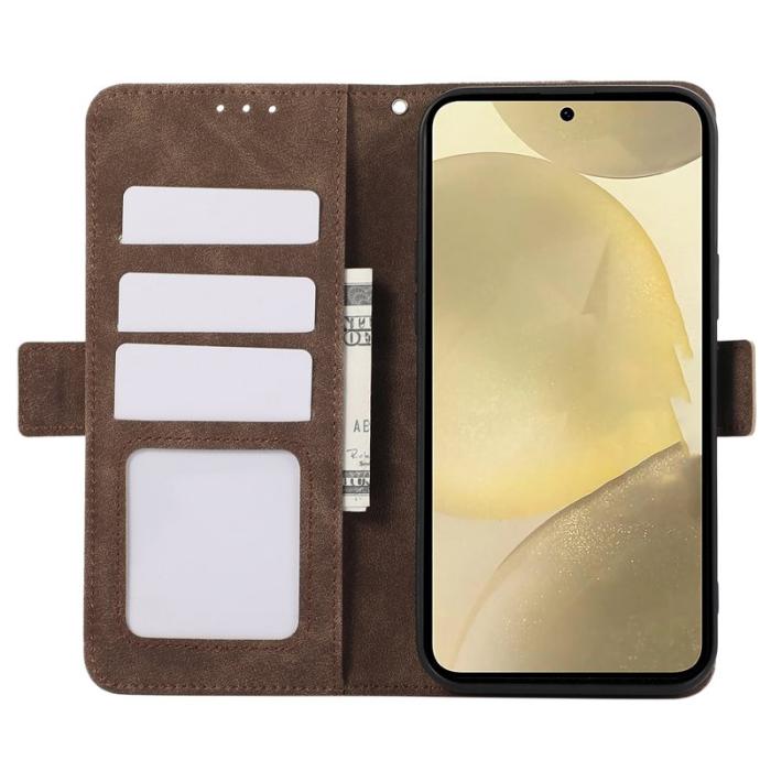 ABEEL - ABEEL Samsung Galaxy Xcover 5 Plånboksfodral RFID-Skydd Konstläder Brun