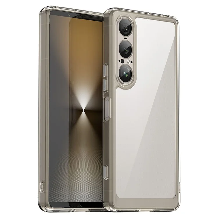 Sony Xperia 1 VII Mobilskal Acrylic TPU - Grå | 2353 | AlltMobil