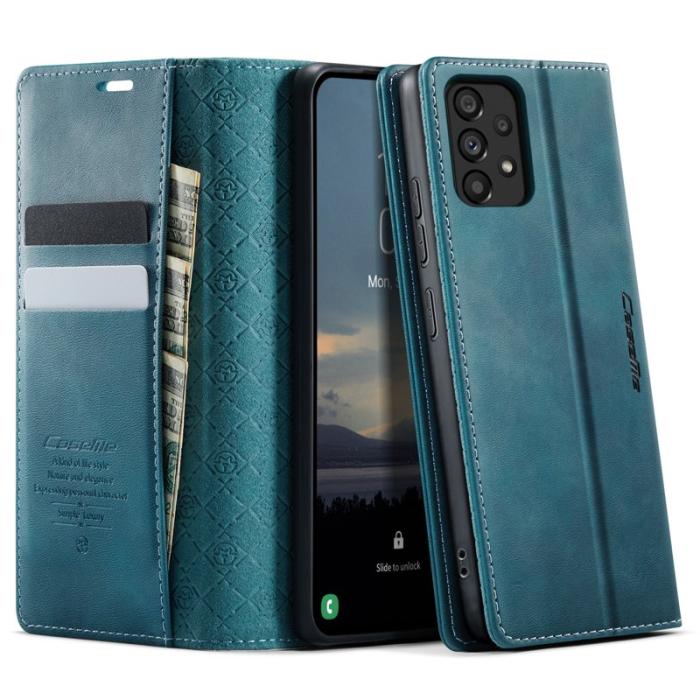 Caseme - CASEME 033 Fodral för Samsung Galaxy A53 5G Konstläder Grön
