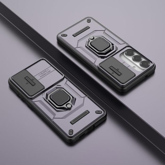 OEM - Mobilskal till Samsung Galaxy S26 Plus Plast Kickstand Skydd med Linsskydd Lila
