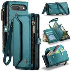 Caseme - CASEME Pl&aring;nboksfodral Konstl&auml;der f&ouml;r Google Pixel 10 Pro/10/9 Pro - Gr&ouml;n