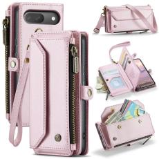 Caseme - CASEME Pl&aring;nboksfodral Konstl&auml;der f&ouml;r Google Pixel 10 Pro/10/9 Pro - Rosa