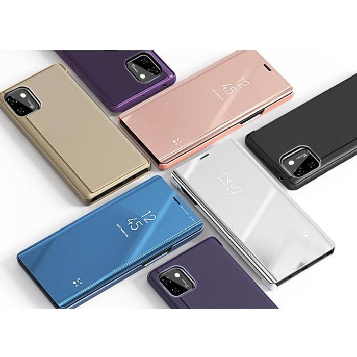 UTGATT1 - Clear View Fodral Huawei Y5p - Svart