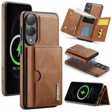 DG.MING - DG.MING M6 Series Mobilskal till Samsung Galaxy S25 Edge Magnetisk Brun