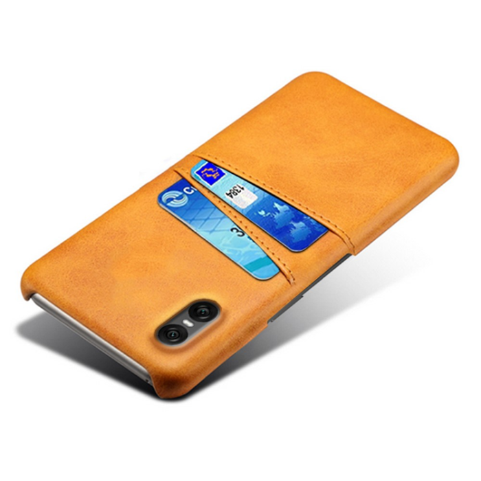 A-One Brand - Sony Xperia 10 VII Mobilskal med Dual Kortfack - Orange