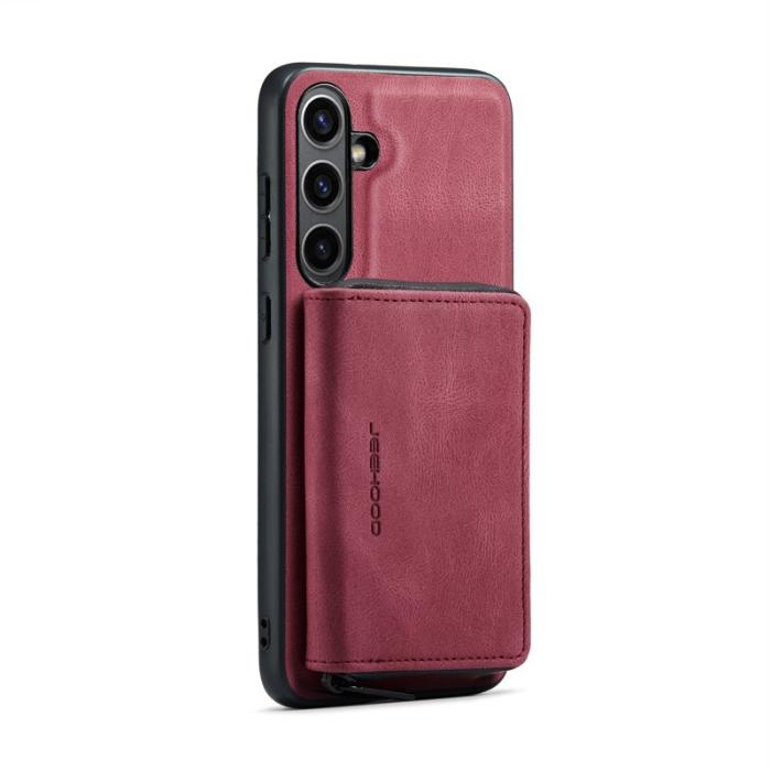 JEEHOOD - JEEHOOD J02 Fodral för Samsung Galaxy S24 FE Röd 2-i-1 TPU