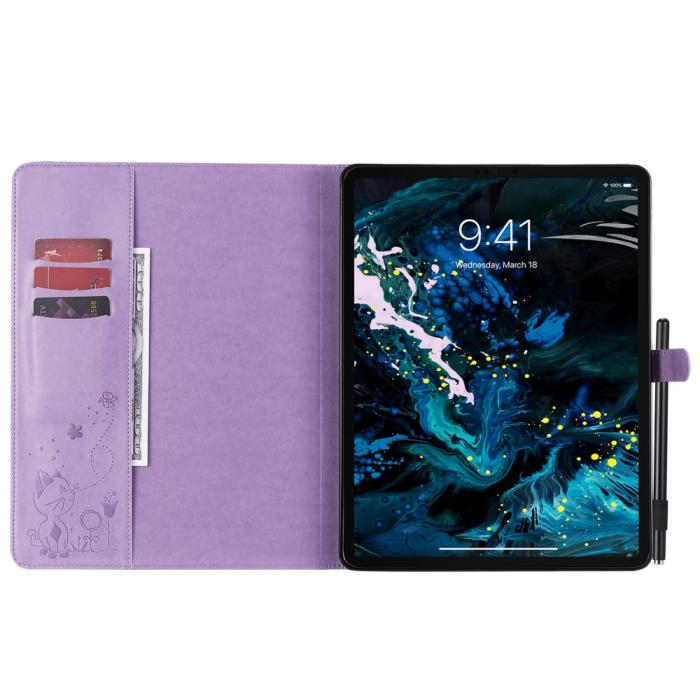 UTGATT1 - iPad Pro 12.9 (2018/2020/2021) Fodral - Lila