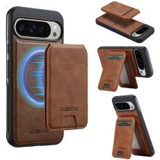 LC.imeeke - LC.IMEEKE L3 Fodral f&ouml;r Google Pixel 10 Pro - KonstL&auml;der - Brun