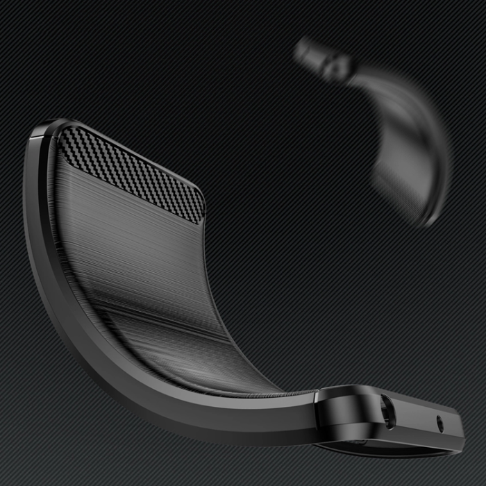 OEM - iPhone 16 Plus Mobilskal Silikon Carbon - Svart