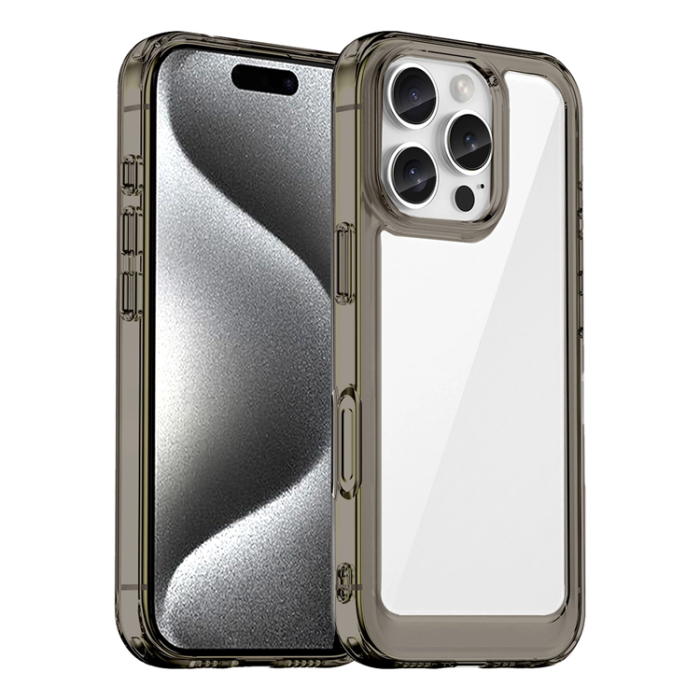 OEM - iPhone 16e Mobilskal Outer Space - Transparent/Svart