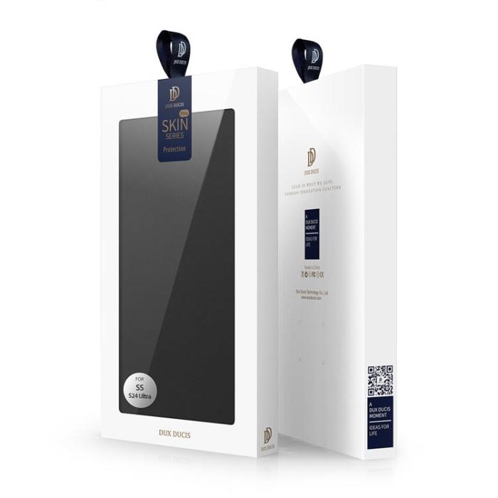 Dux Ducis - Dux Ducis Galaxy S24 Ultra Plånboksfodral Skin Pro med Flap - Svart