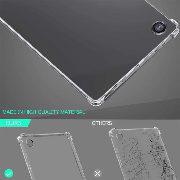 Boom of Sweden - BOOM Galaxy Tab A9 Skal TPU + 2.5D Arc Edge Härdat Glas