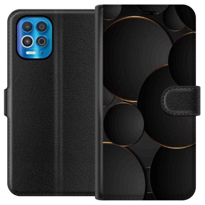 iSecrets - Plånboksfodral till Motorola Edge S med Lyxig Cirklar