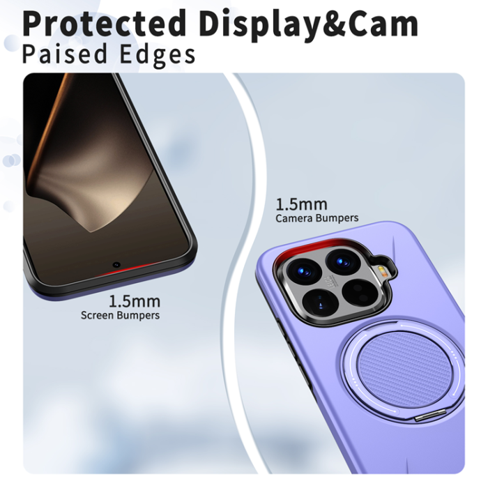 A-One Brand - Xiaomi 15T Pro Mobilskal Magsafe Rotating Kickstand TPU + PC