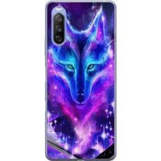 Gustaf - Mobilskal till Sony Xperia 10 III Lite med Neon Varg
