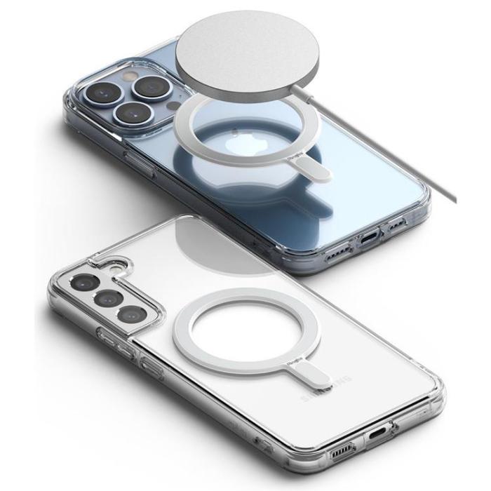UTGATT4 - Ringke MagSafe Ring Magnetisk Platta - Vit
