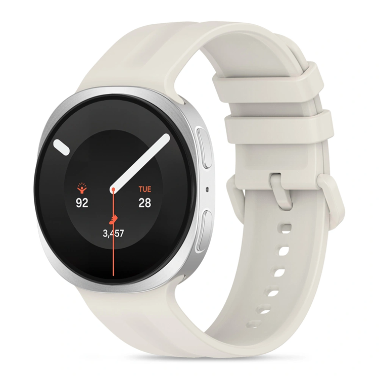 Tech-Protect Armband För Galaxy Watch 8/9/Classic Silikon Evo - Starlight