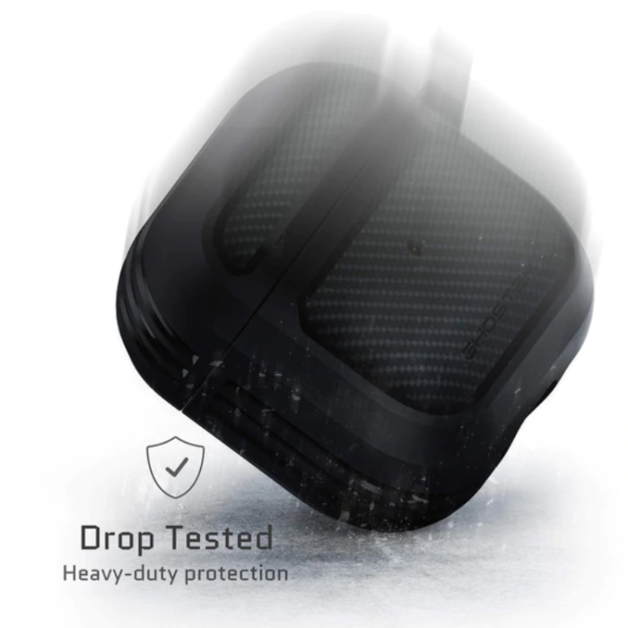 Ghostek - Ghostek Crusher Carbon Fiber Skal Airpods 3 - Svart