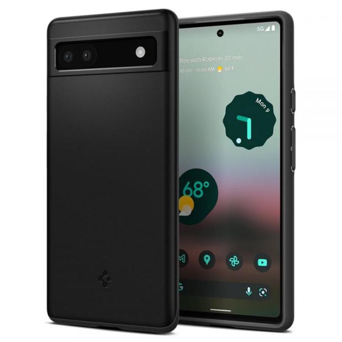 UTGATT - Spigen Thin Fit Skal Google Pixel 6a - Svart