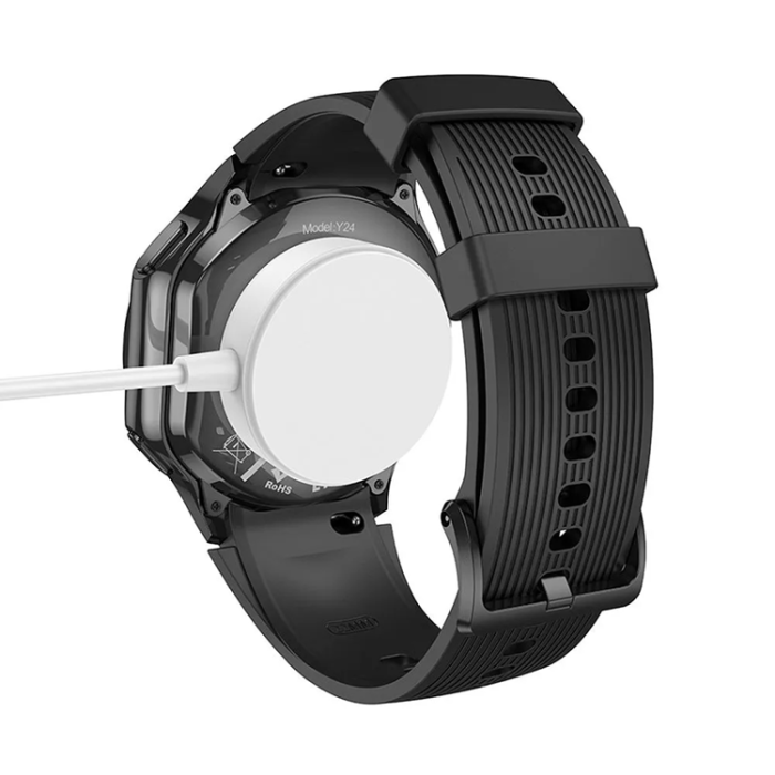 Hoco - Hoco Smartwatch UAB-A Kabel 0.6m - Vit