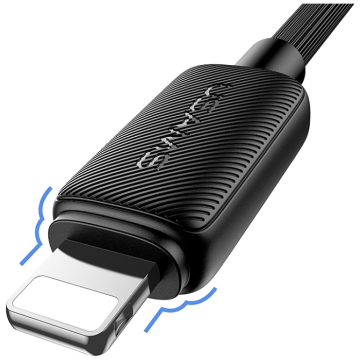 USAMS - Usams USB-A Till Lightning Kabel 1m KY Series - Vit