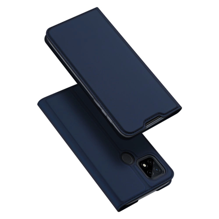 Dux Ducis - Dux Ducis Realme C21 Plånboksfodral Skin Pro - Blå