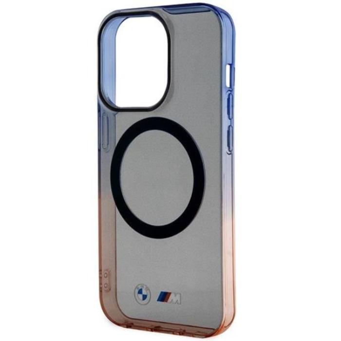 BMW - BMW iPhone 14 Pro Max Mobilskal Magsafe Gradient Bumper - Grå