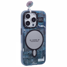 A-One Brand - Youngkit iPhone 16 Pro Max Mobilskal Magafe IMD Pattern - Grå
