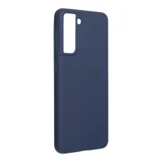 Forcell - Galaxy S21 FE Skal Forcell Soft Mjukplast Mörk- Blå