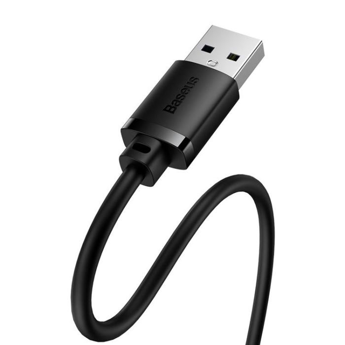 BASEUS - Baseus AirJoy Förlängning USB 3.0 Kabel 1m - Svart