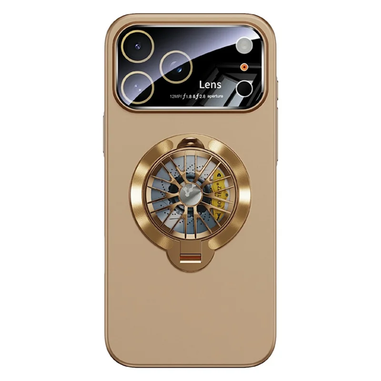 iPhone 17 Pro Max Mobilskal Magsafe Hard PC - Guld (Ökenguld) | 2353 | AlltMobil