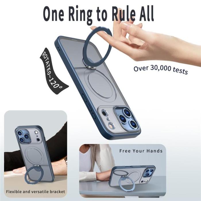A-One Brand - iPhone 17 Pro Max Mobilskal MagSafe Rotating Kickstand