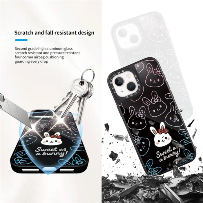 A-One Brand - iPhone 14 Mobilskal MagSafe Aluminium Silikon